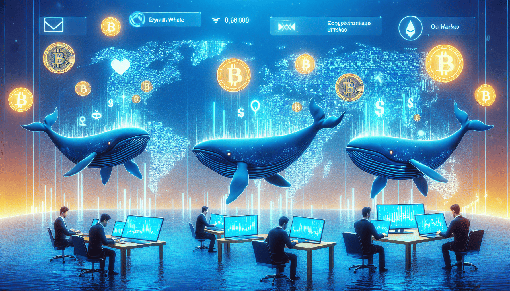 Crypto whales digital market