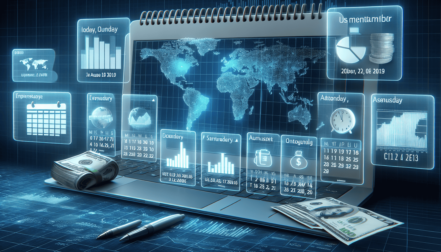 Economic calendar for trading